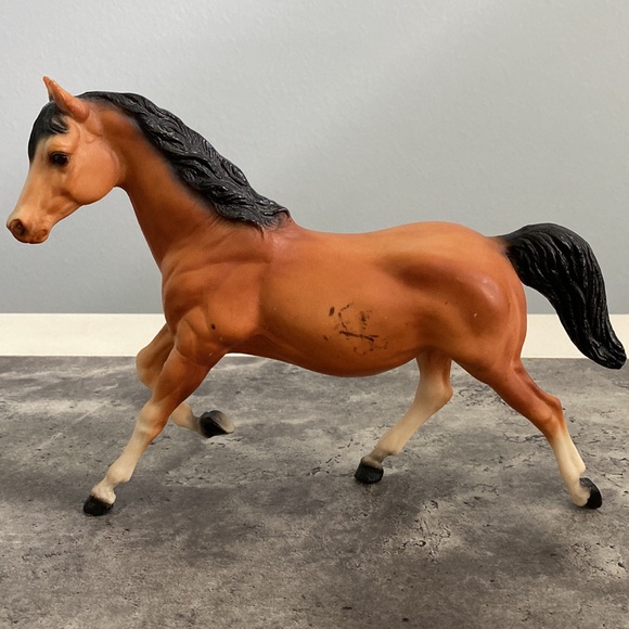 Breyer Vintage Running Mare and Foal Set - Picture 7 of 15